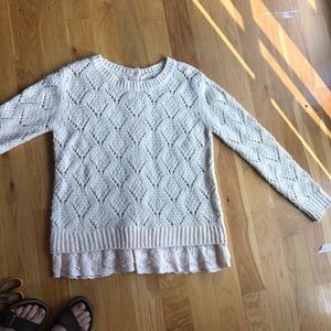 Anthropology’s Lily’s Closet Diamond sweater